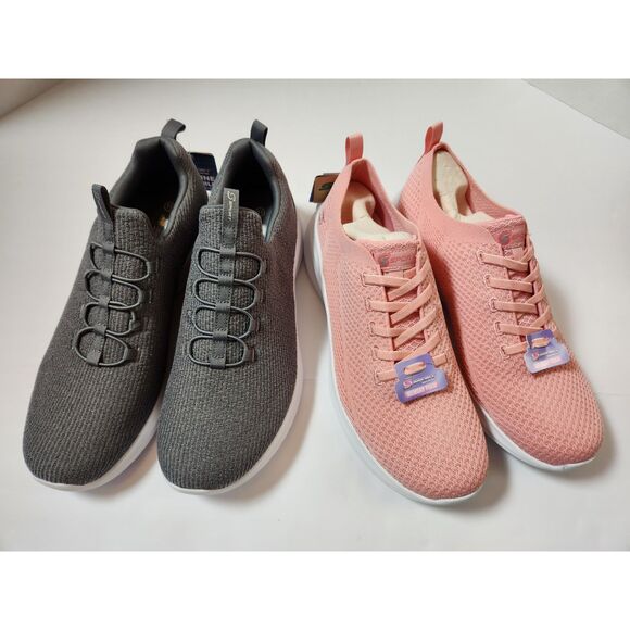 S Sport by Skechers Women’s Shoes Bundle – Size 11 – Gray & Pink – Memory Foam - Picture 2 of 14